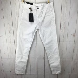 Zara Man White Skinny Chinos Size 31 NWT